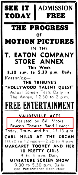Beacon Theatre Band Event 1938